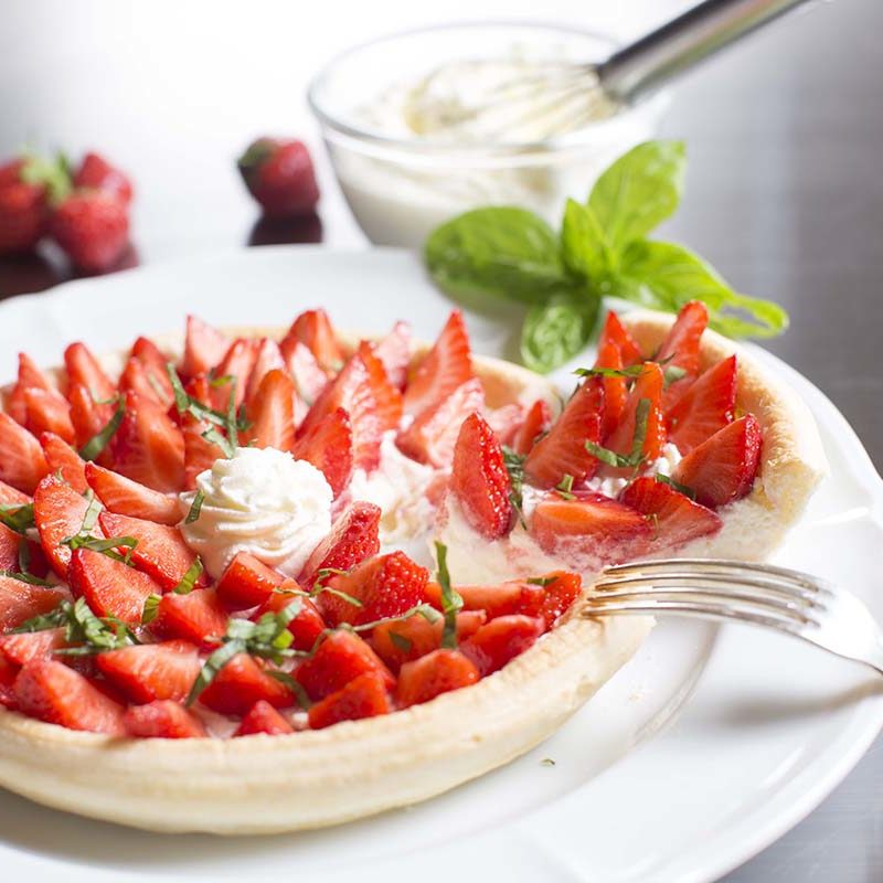 Eclair — Recette — Gâteau aux fraises